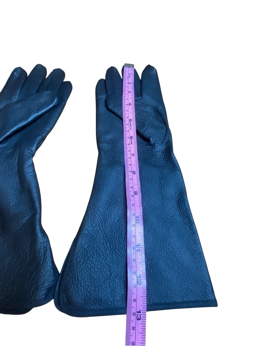 Martha Stewart Long Leather Gardening Gloves SZ S/M